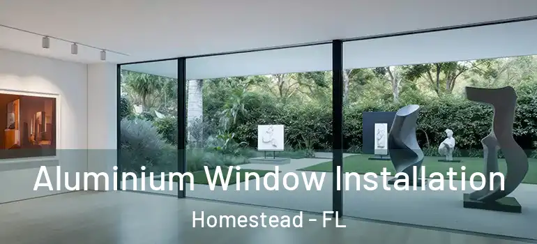  Aluminium Window Installation Homestead - FL