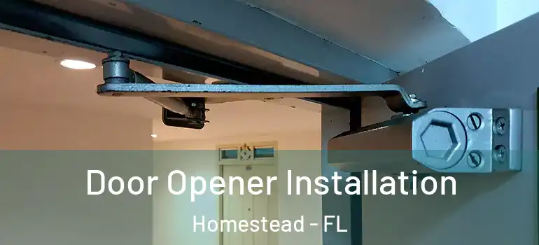  Door Opener Installation Homestead - FL