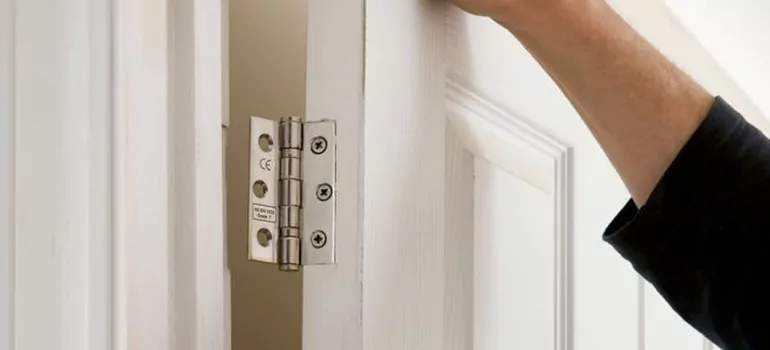 Bathroom Stall Door Hinge Repair in Homestead, FL