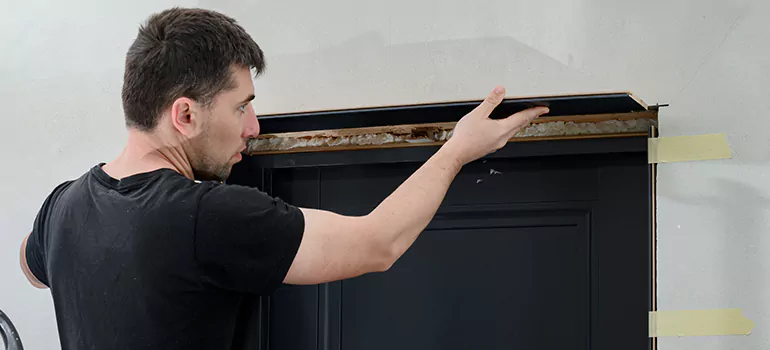 Wood Door Hole Repair in Homestead, FL