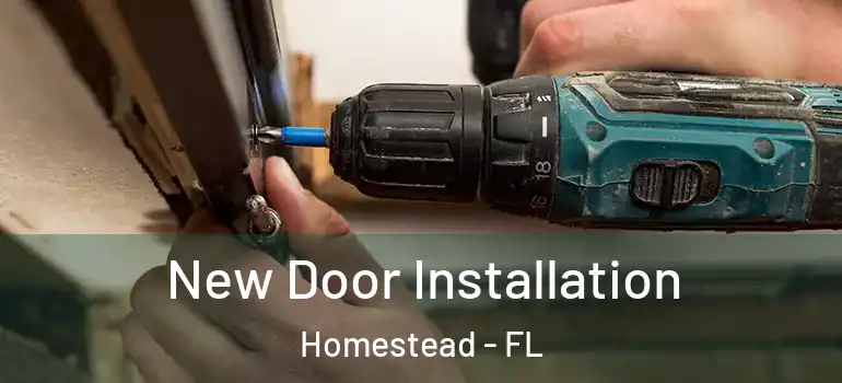  New Door Installation Homestead - FL