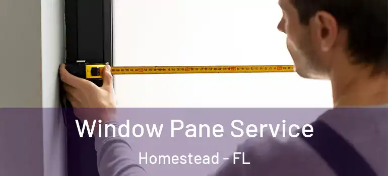  Window Pane Service Homestead - FL