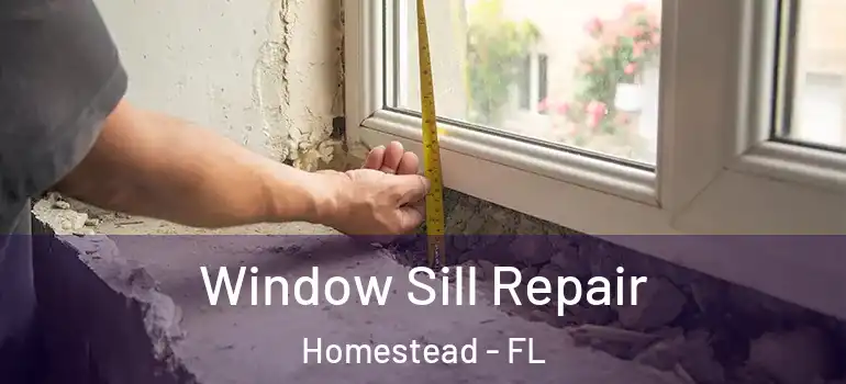  Window Sill Repair Homestead - FL